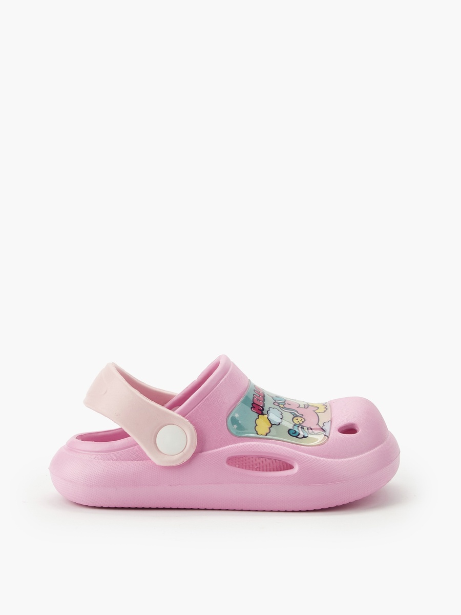 Girls Printed Clogs