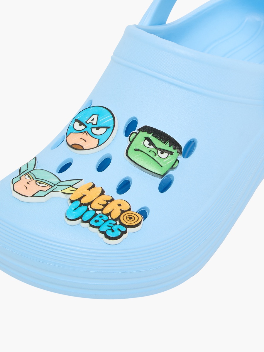 Boys Jibbitz Accent Backstrap Clogs