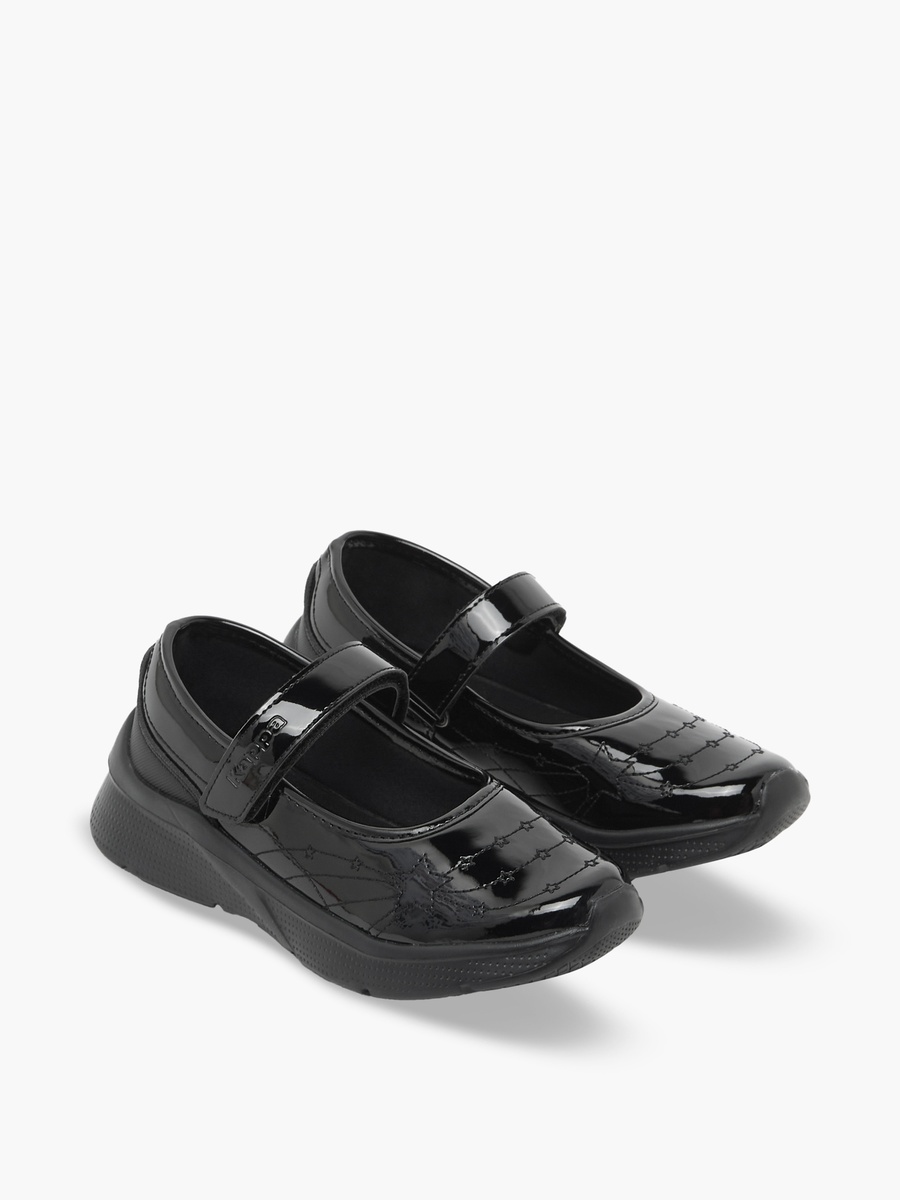 Girls Hook and Loop Mary Jane School Shoes