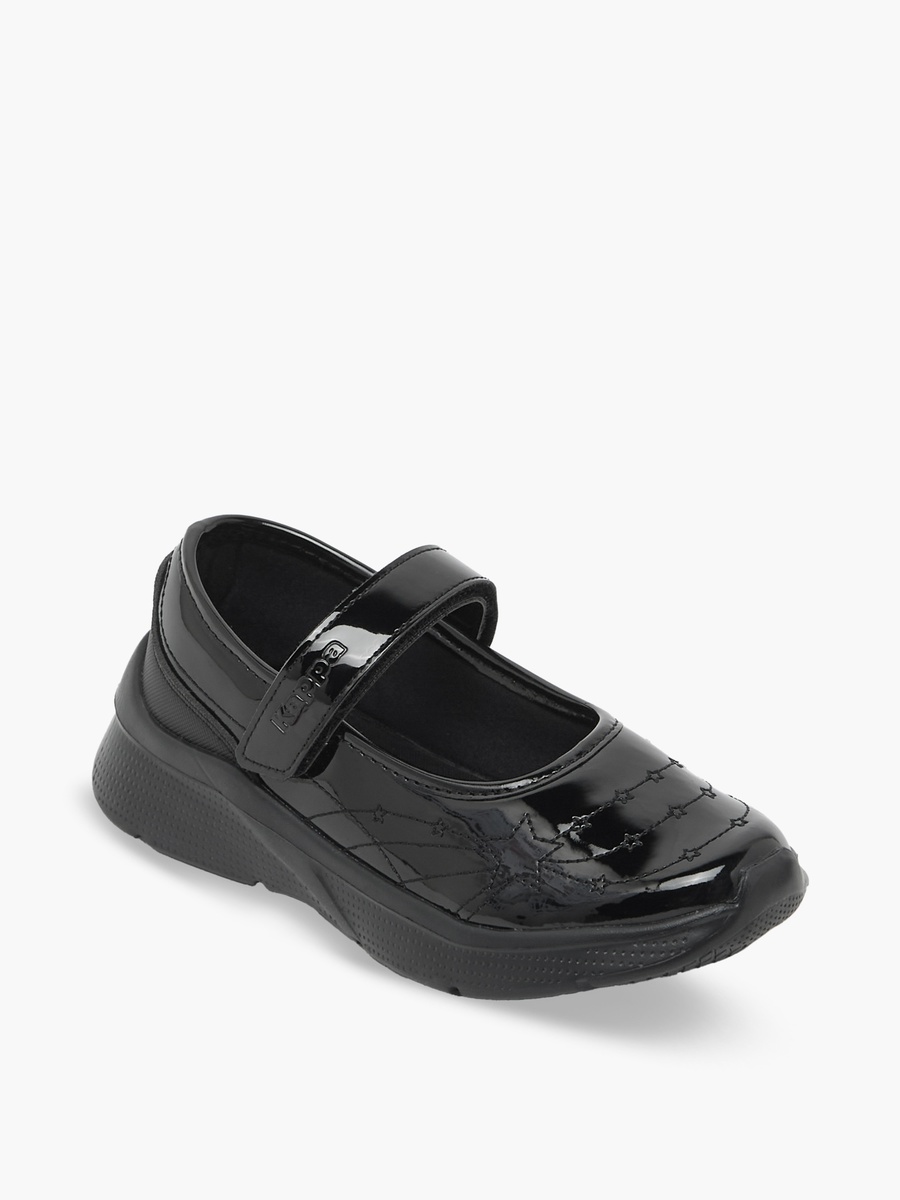 Girls Hook and Loop Mary Jane School Shoes