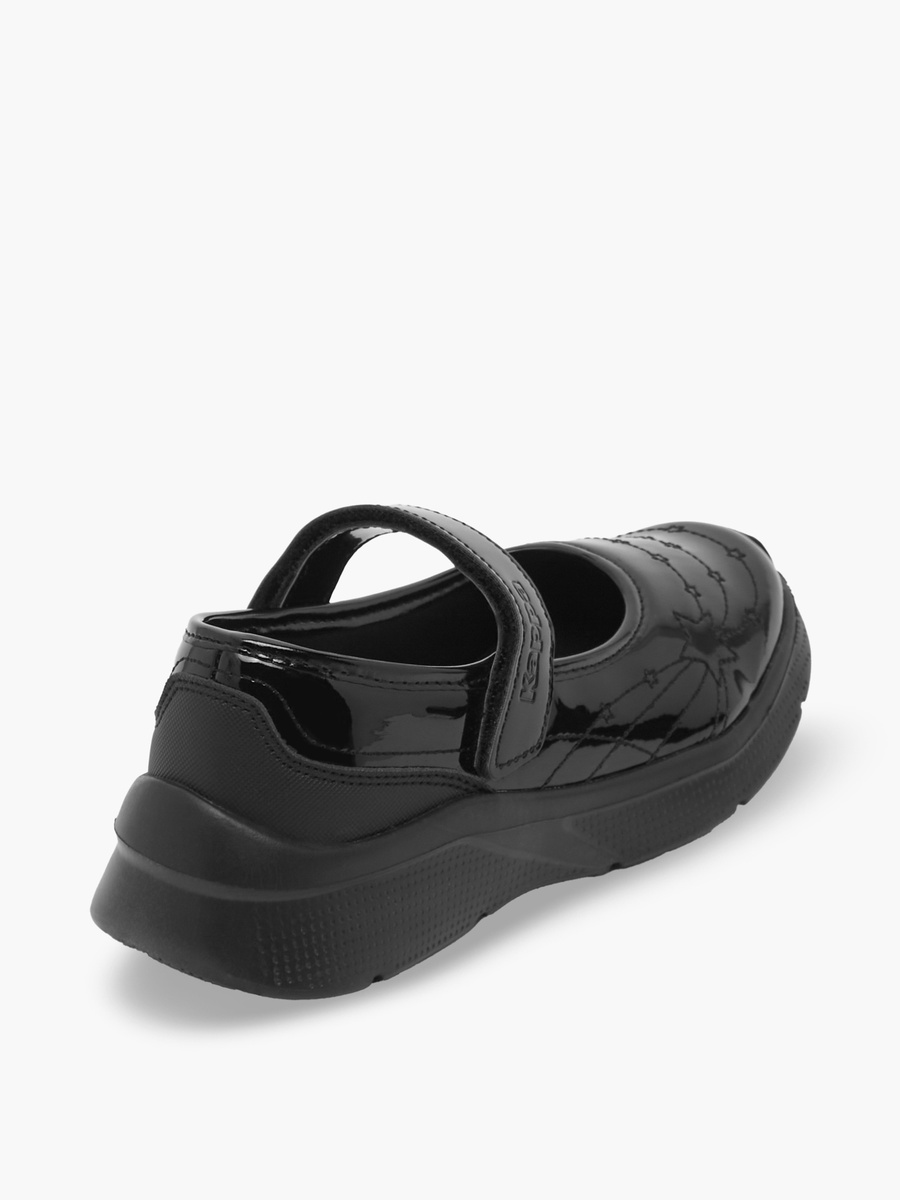Girls Hook and Loop Mary Jane School Shoes
