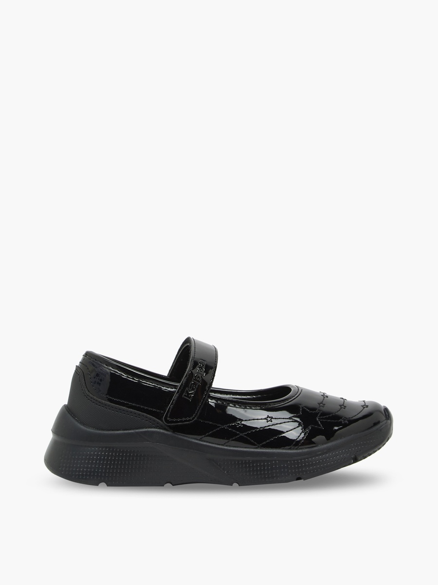Girls Hook and Loop Mary Jane School Shoes