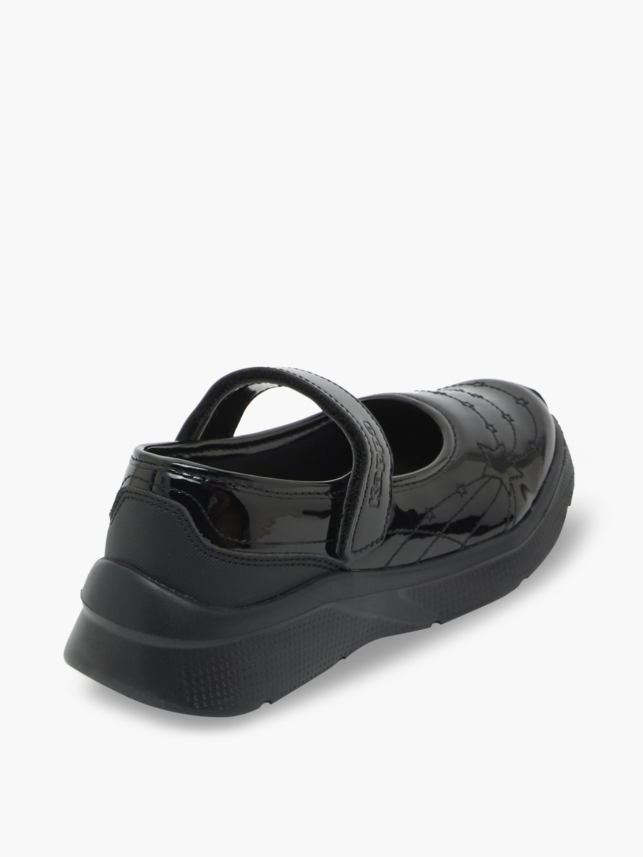 Girls Hook and Loop Mary Jane School Shoes