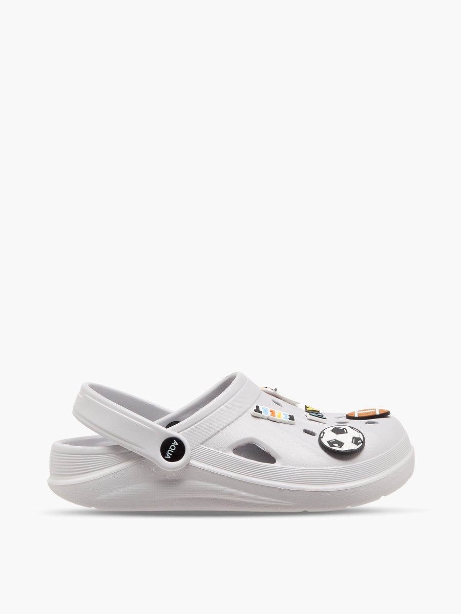 Boys Sports Jibbitz Embellished Clogs