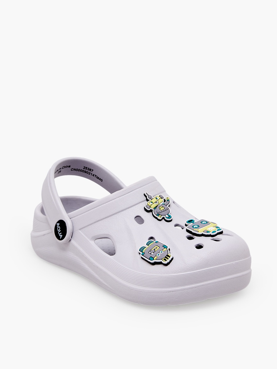 Boys Robot Jibbitz Clogs