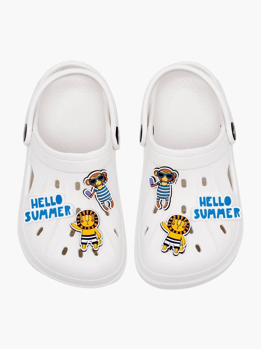 Boys Safari Jibbitz Clogs