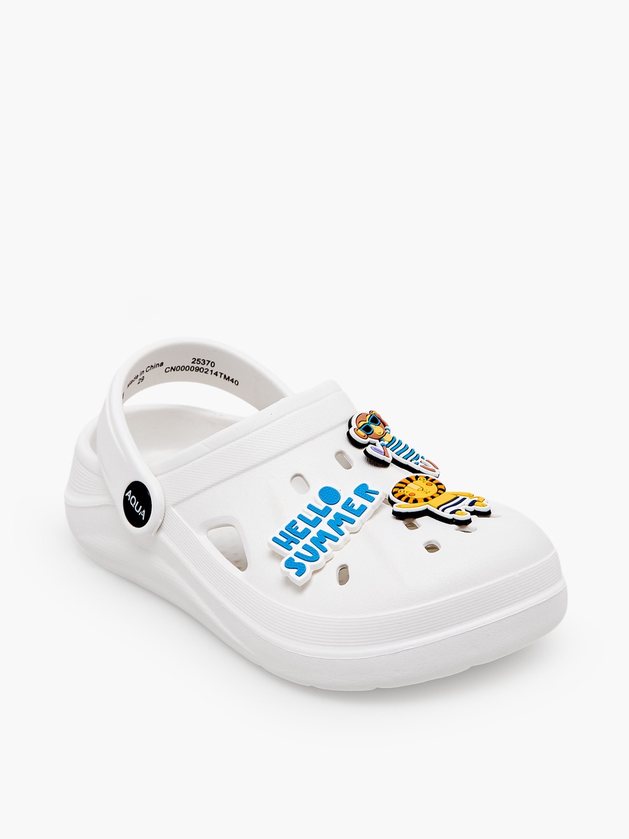 Boys Safari Jibbitz Clogs