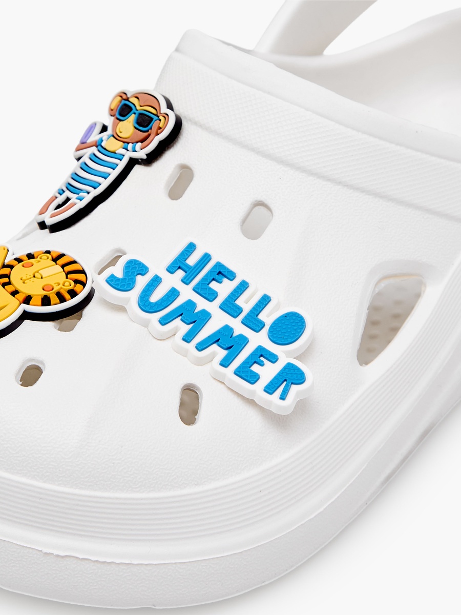 Boys Safari Jibbitz Clogs
