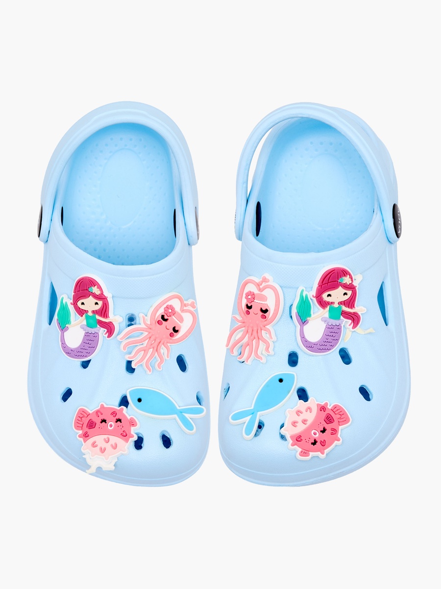 Girls Sea Creatures Jibbitz Clogs