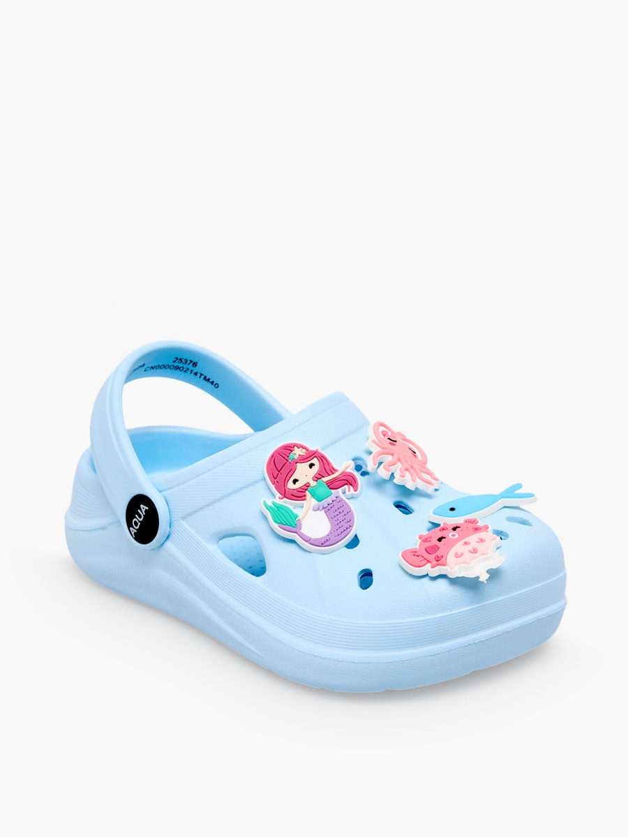 Girls Sea Creatures Jibbitz Clogs