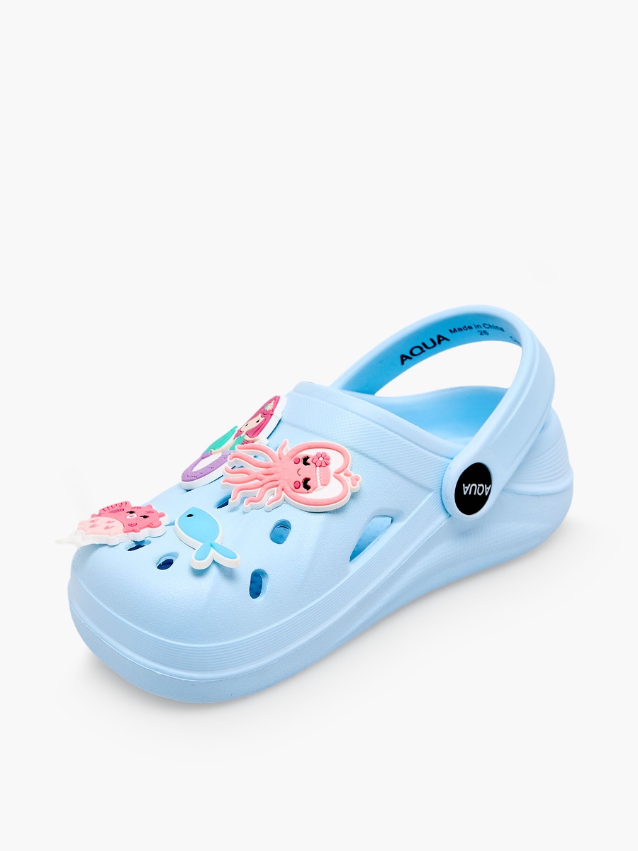Girls Sea Creatures Jibbitz Clogs