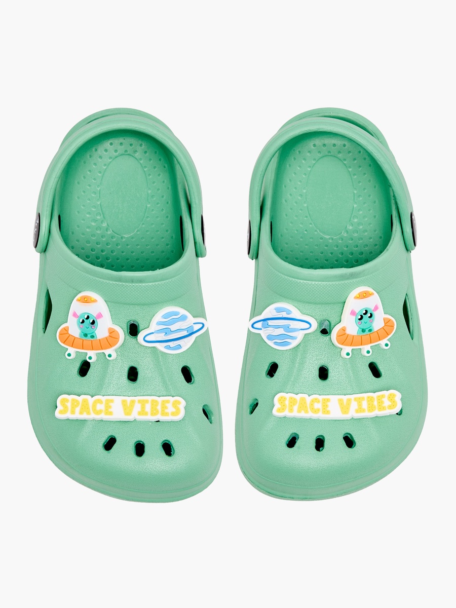 Boys Space Jibbitz Clogs