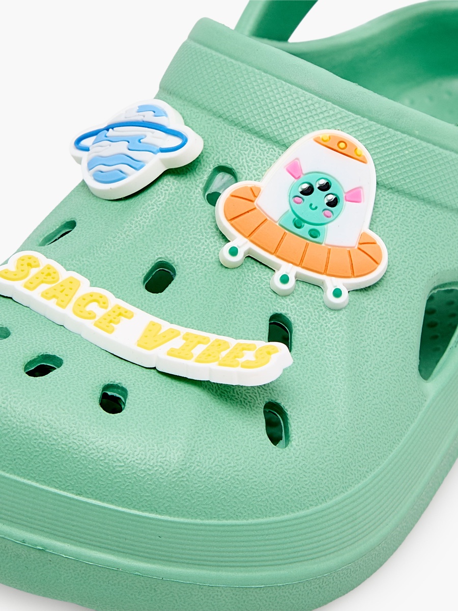Boys Space Jibbitz Clogs