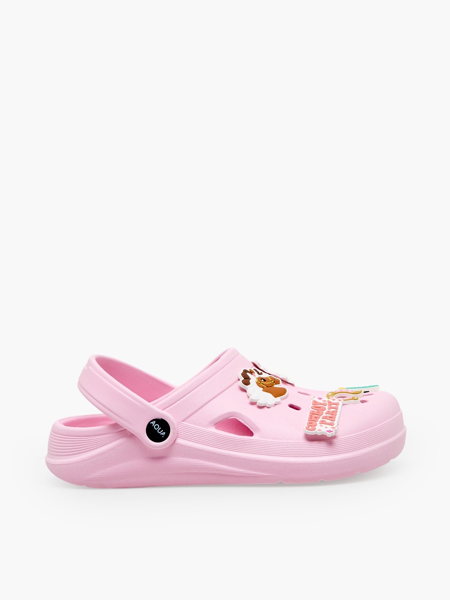 Girls Western Jibbitz Clogs