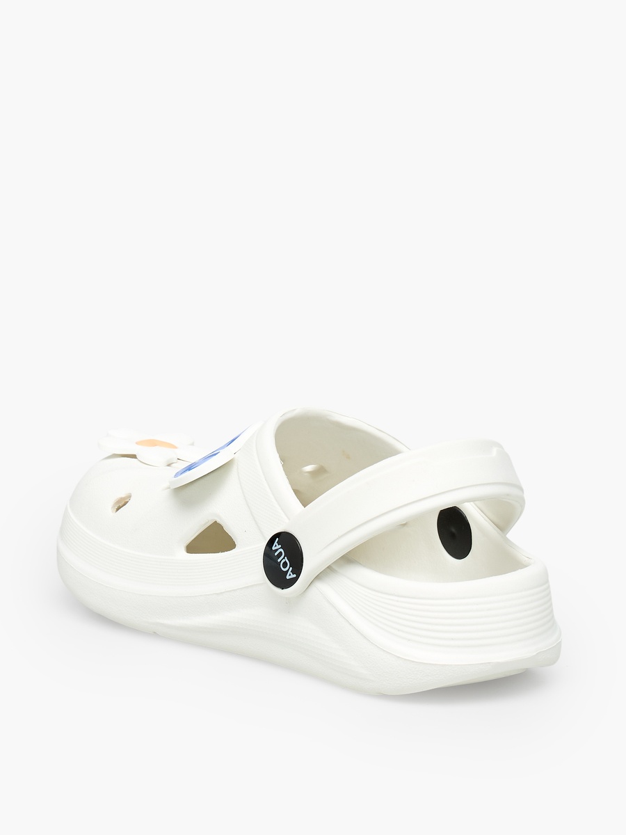 Girls Bunny and Floral Jibbitz Clogs