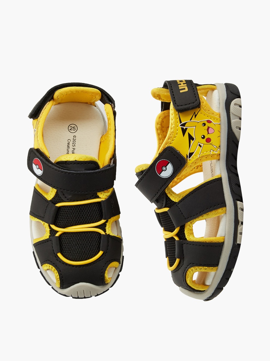 Boys Printed Hook and Loop Sandals