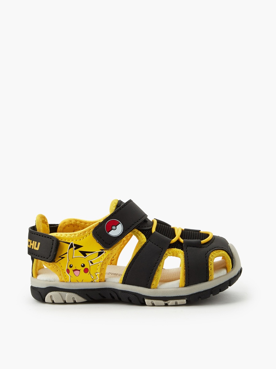 Boys Printed Hook and Loop Sandals