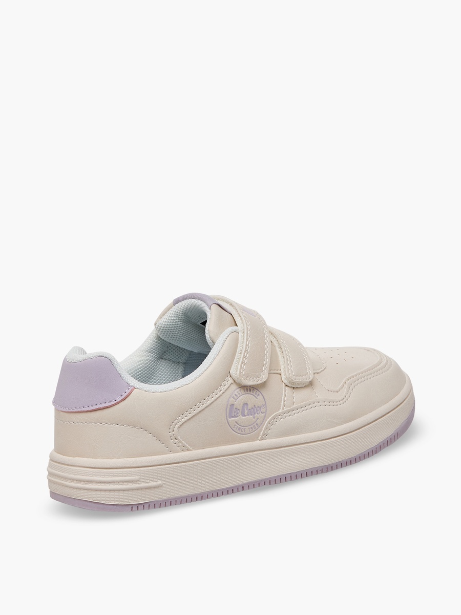Girls Hook and Loop Ankle Sneakers