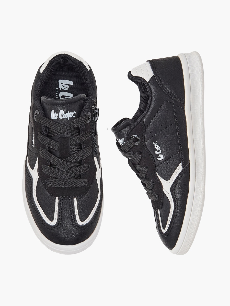 Boys Lace-Up Ankle Sneakers