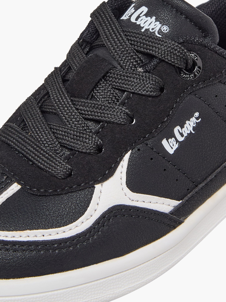 Boys Lace-Up Ankle Sneakers