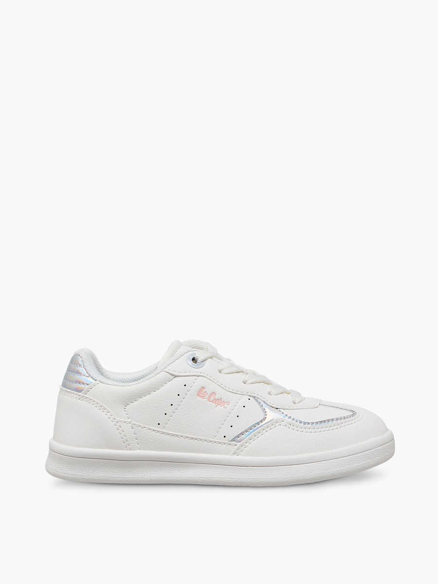 Girls Lace-Up Ankle Sneakers
