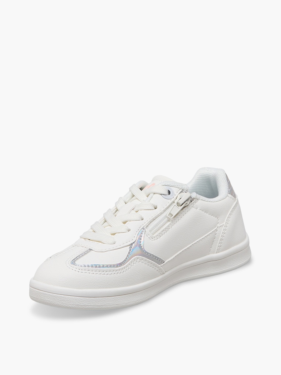 Girls Lace-Up Ankle Sneakers