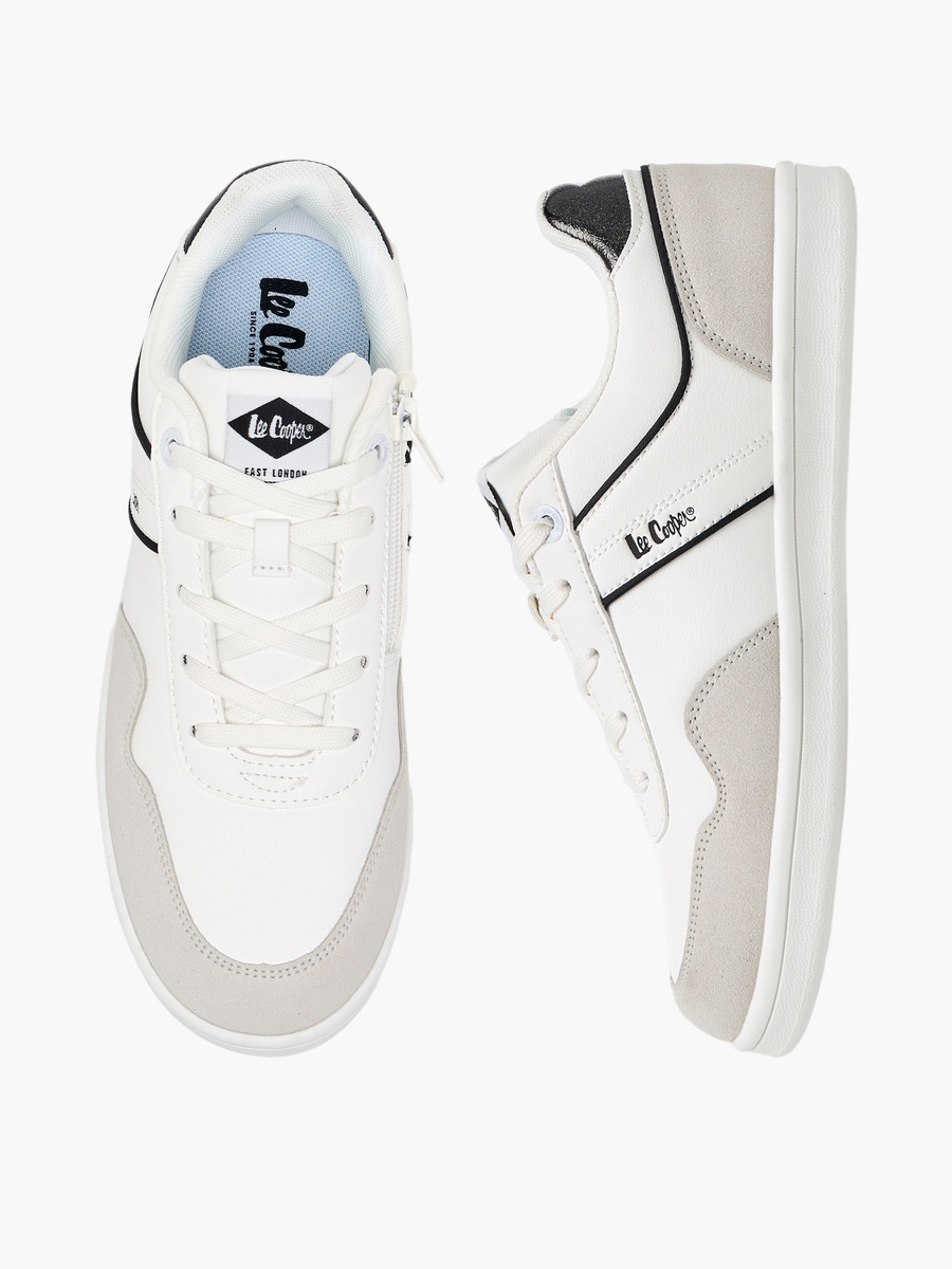 Boys Lace-Up Ankle Sneakers