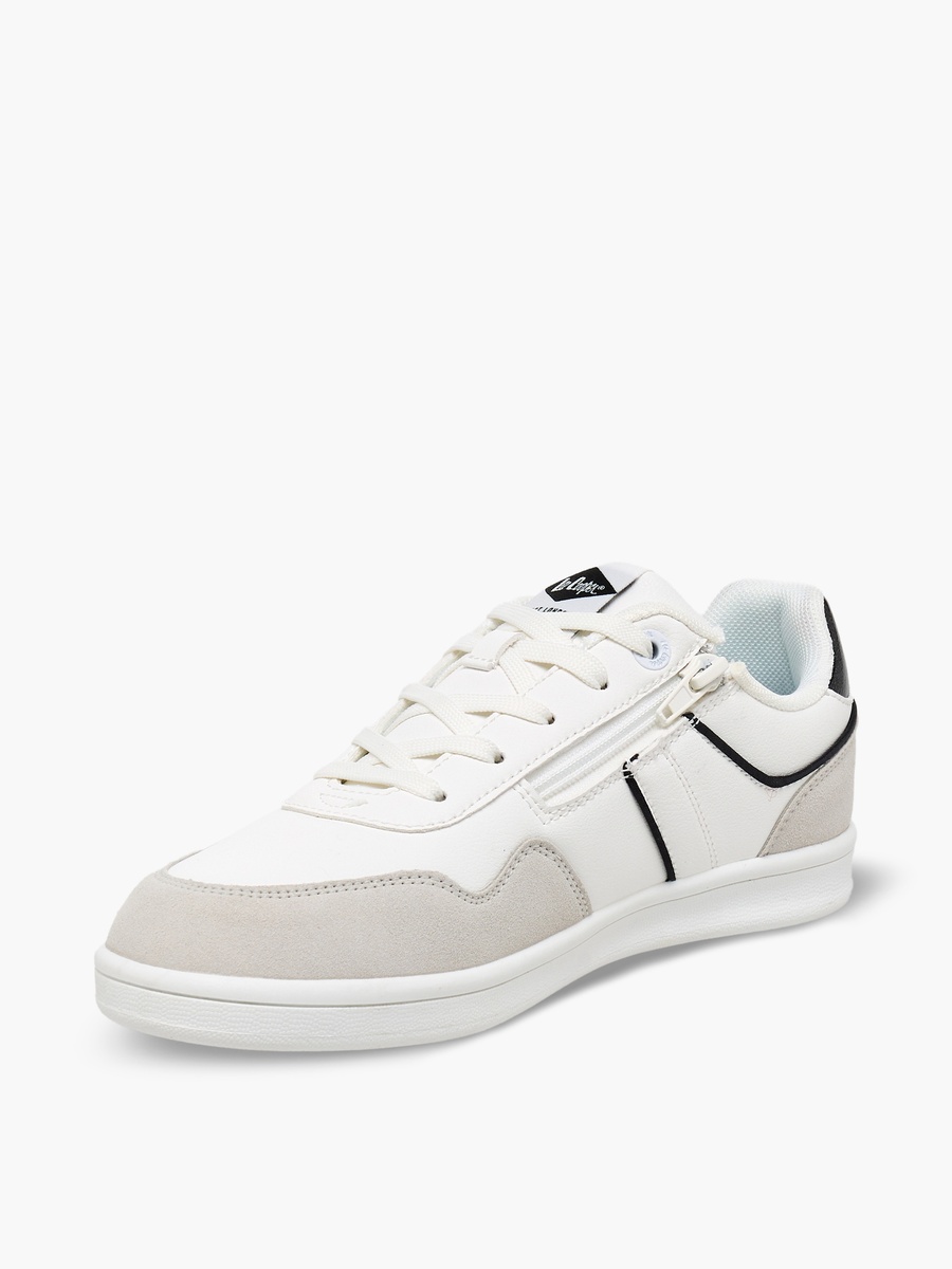 Boys Lace-Up Ankle Sneakers