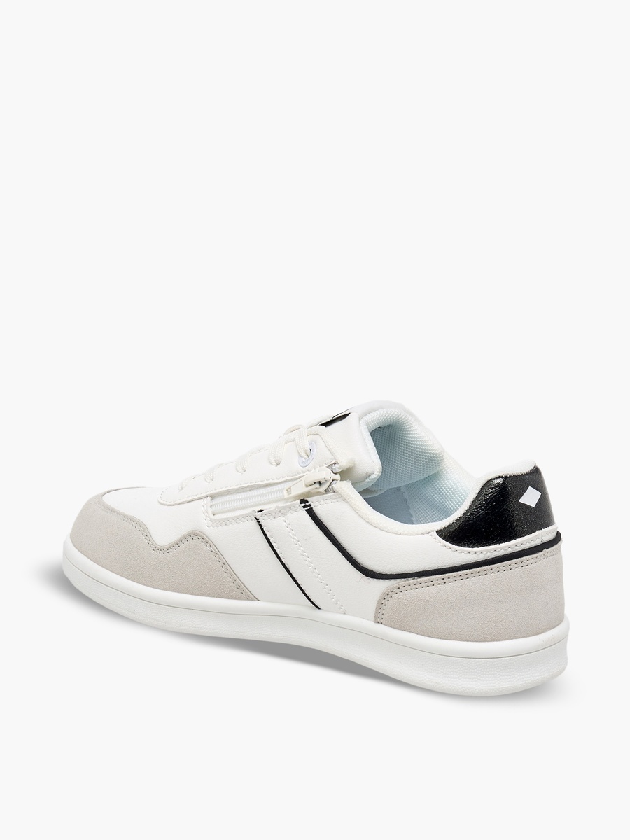 Boys Lace-Up Ankle Sneakers