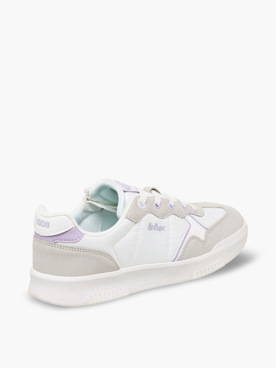 Girls Lace-Up Ankle Sneakers