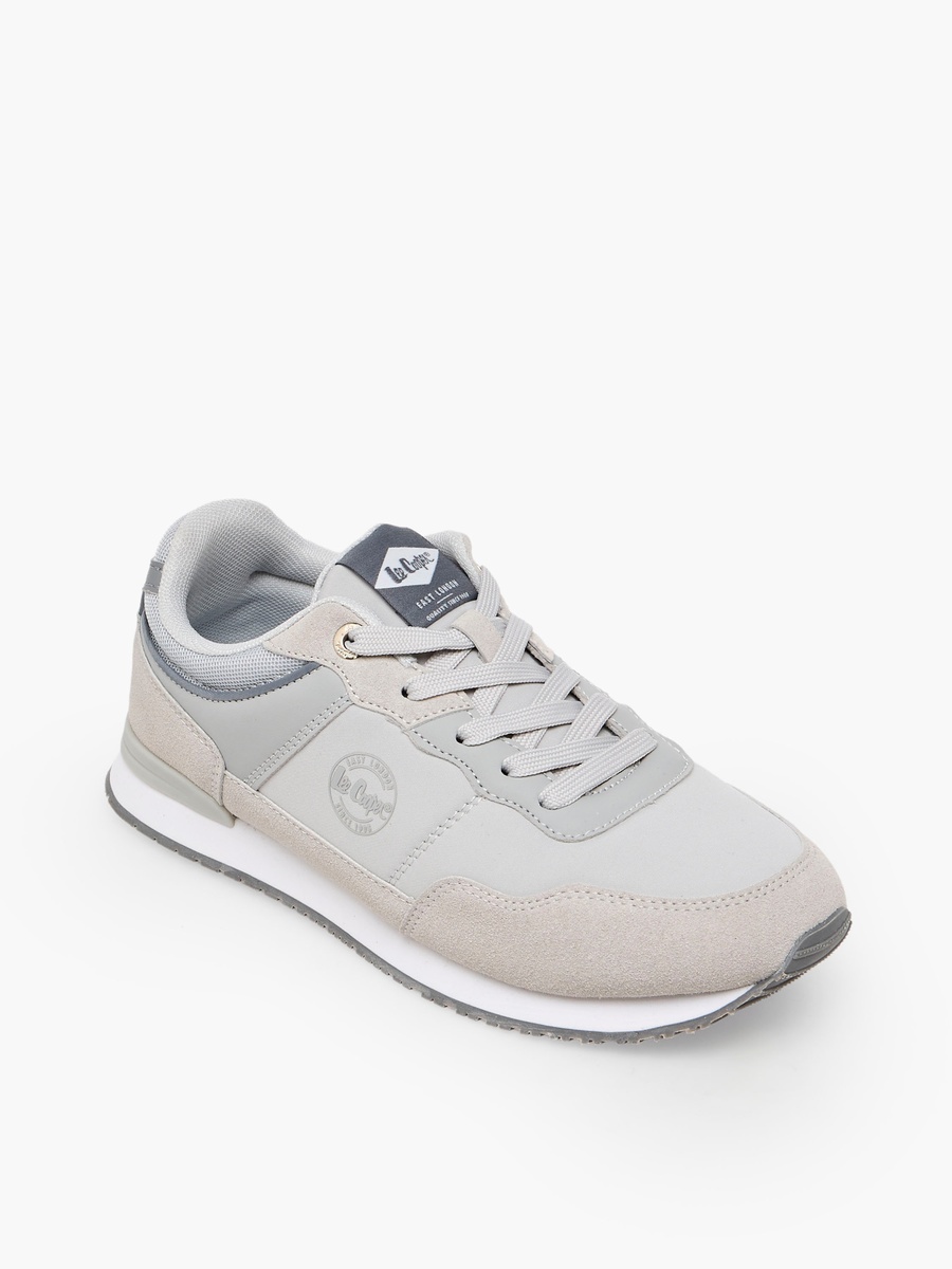 Boys Lace-Up Ankle Sneakers