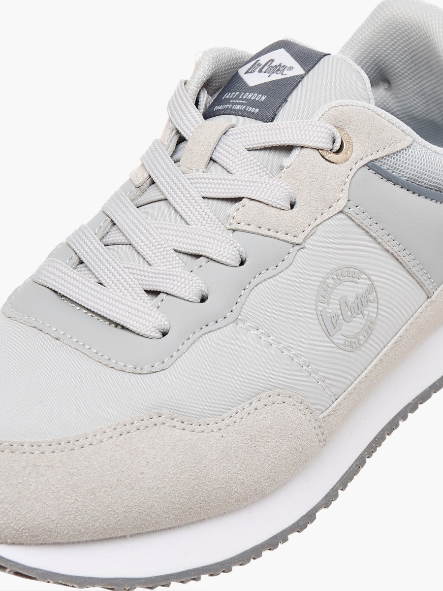 Boys Lace-Up Ankle Sneakers