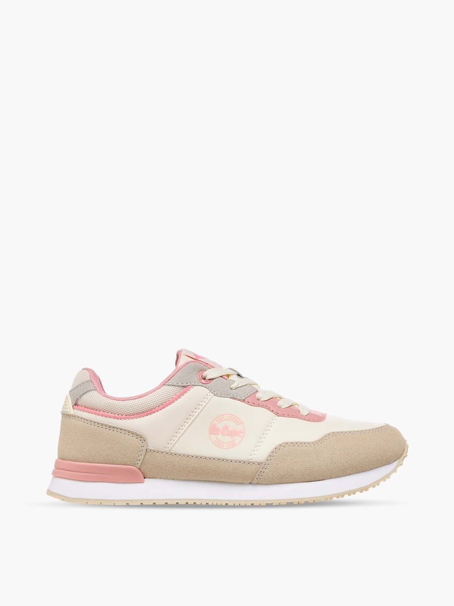Girls Lace-Up Ankle Sneakers