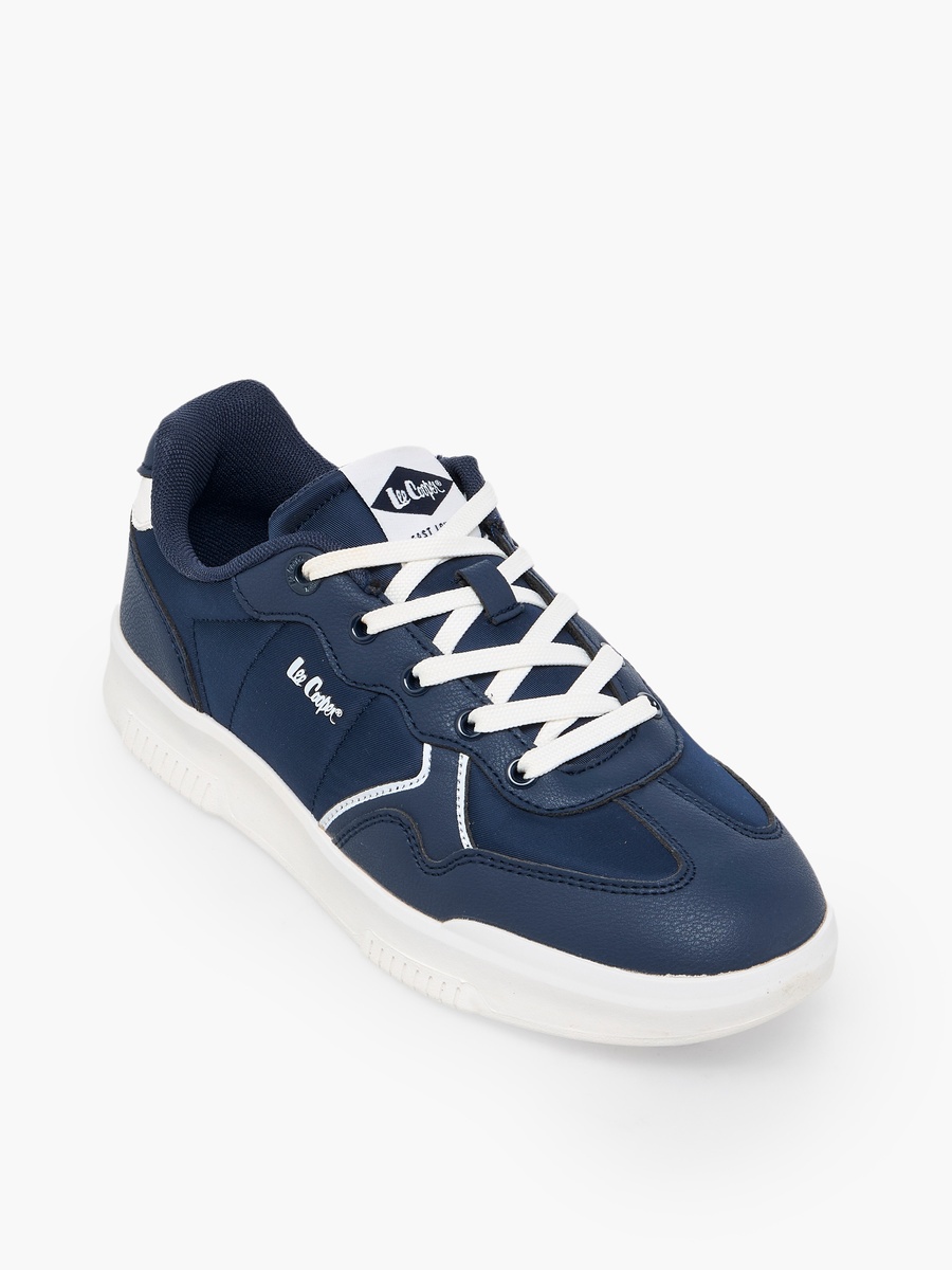 Boys Lace-Up Ankle Sneakers