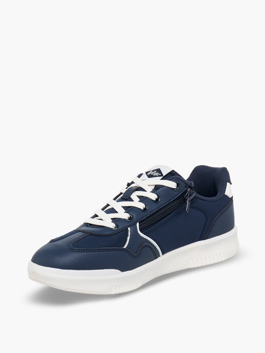 Boys Lace-Up Ankle Sneakers