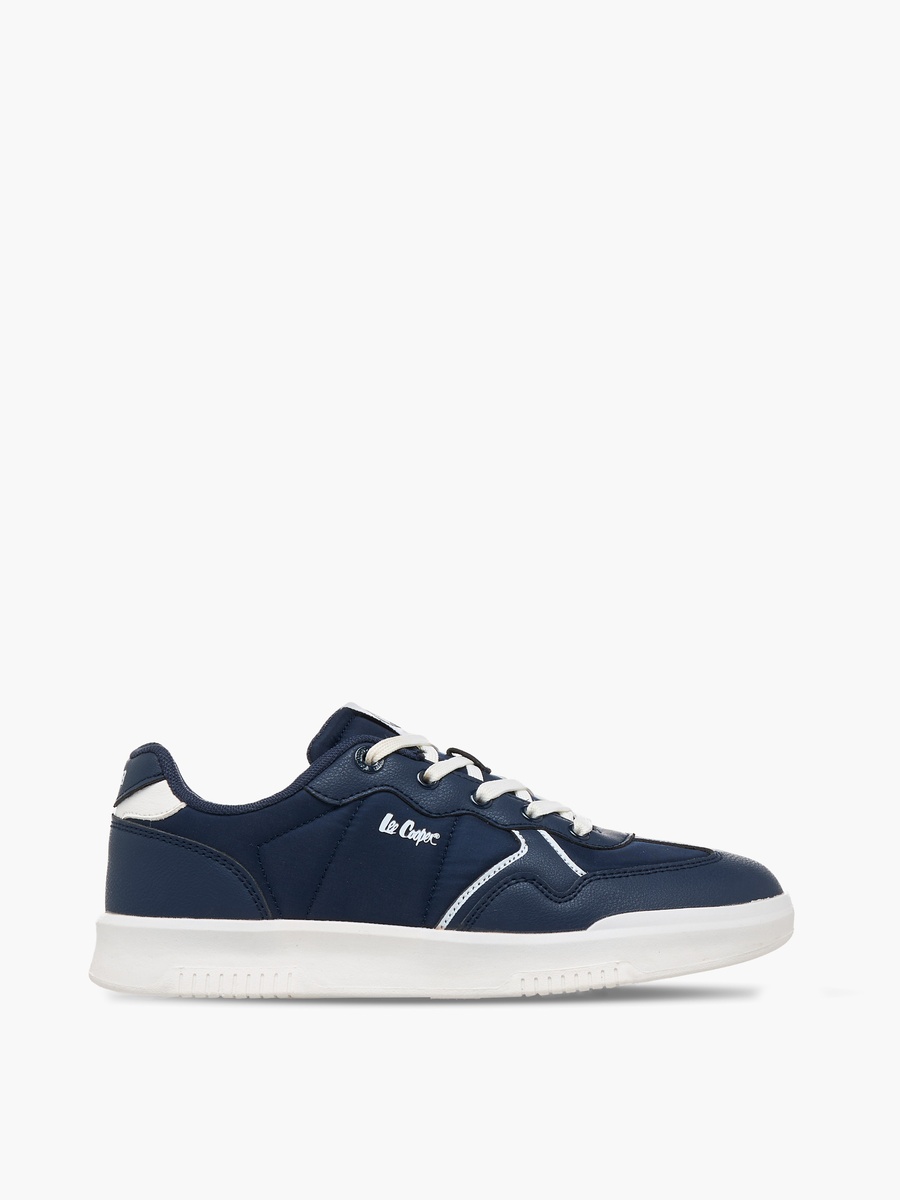 Boys Lace-Up Ankle Sneakers