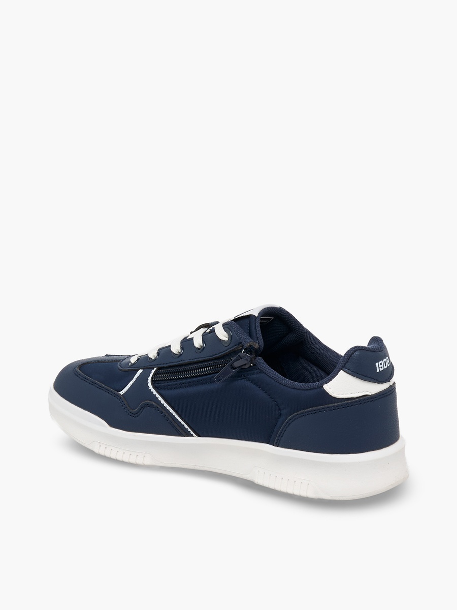 Boys Lace-Up Ankle Sneakers