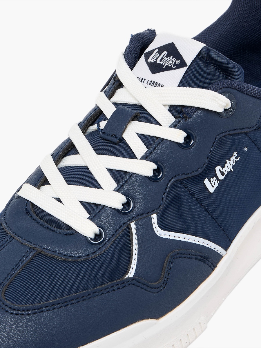 Boys Lace-Up Ankle Sneakers