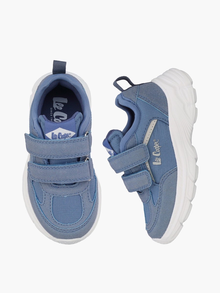 Boys Hook and Loop Ankle Sneakers