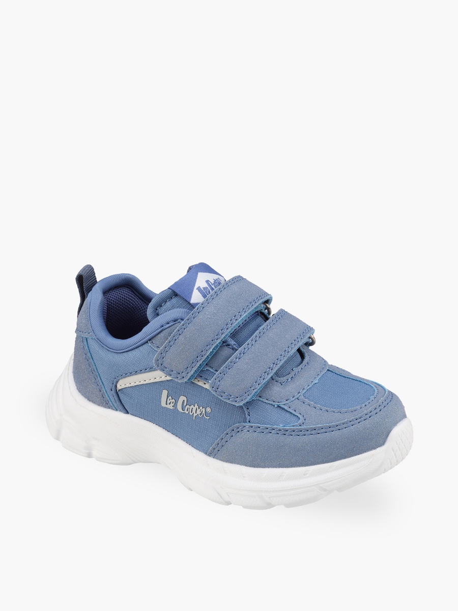 Boys Hook and Loop Ankle Sneakers