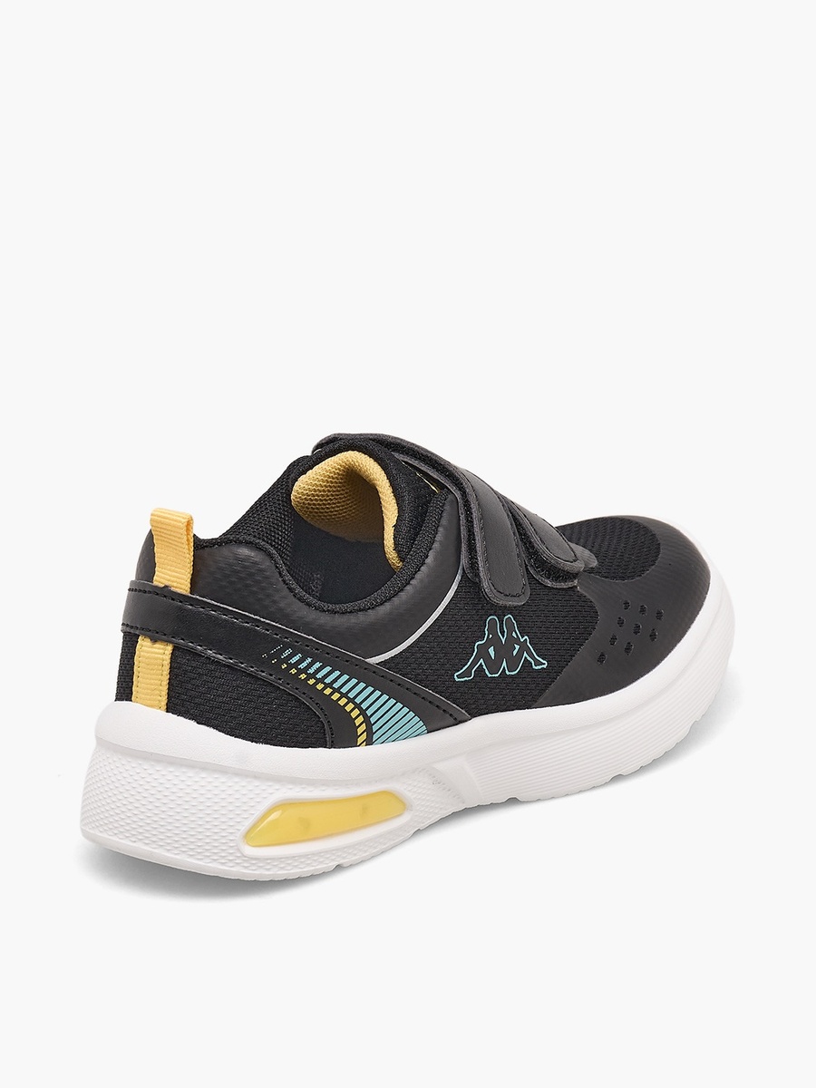 Boys Panelled Hook and Loop Sports Shoes