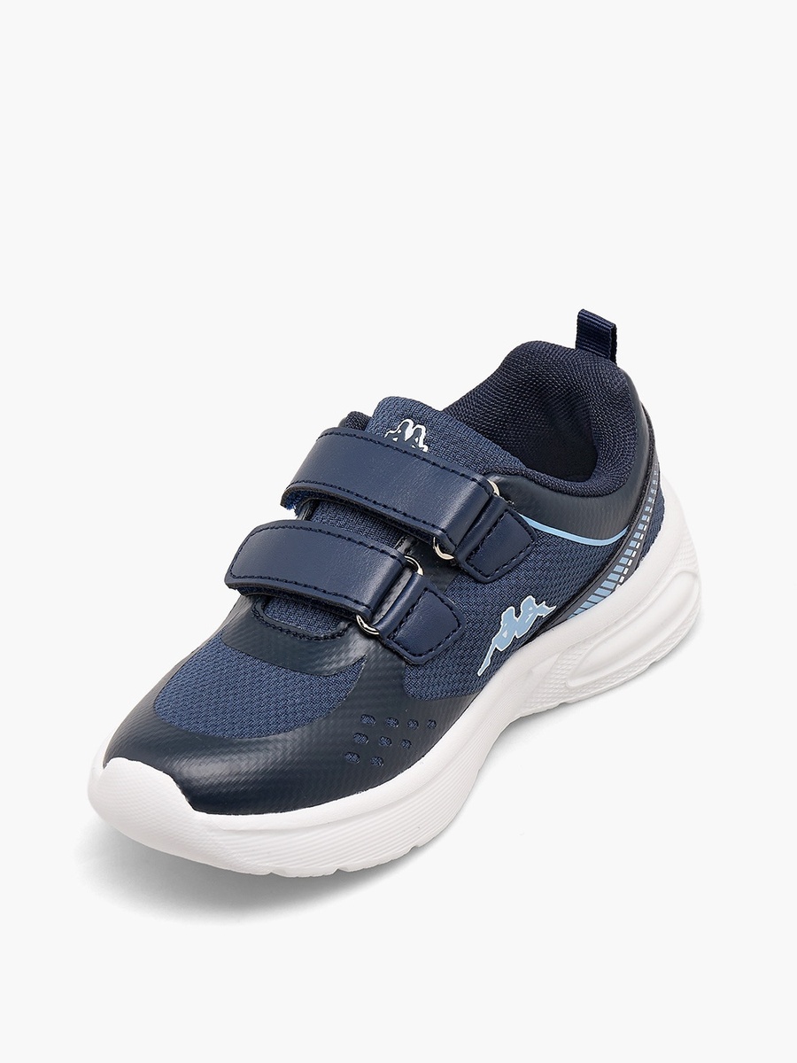 Boys Panelled Hook and Loop Sports Shoes