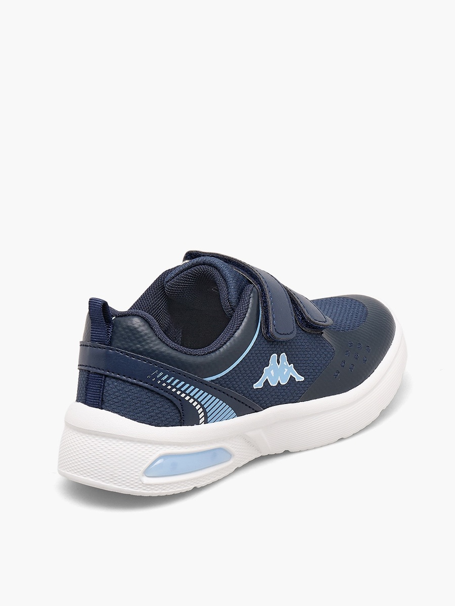 Boys Panelled Hook and Loop Sports Shoes