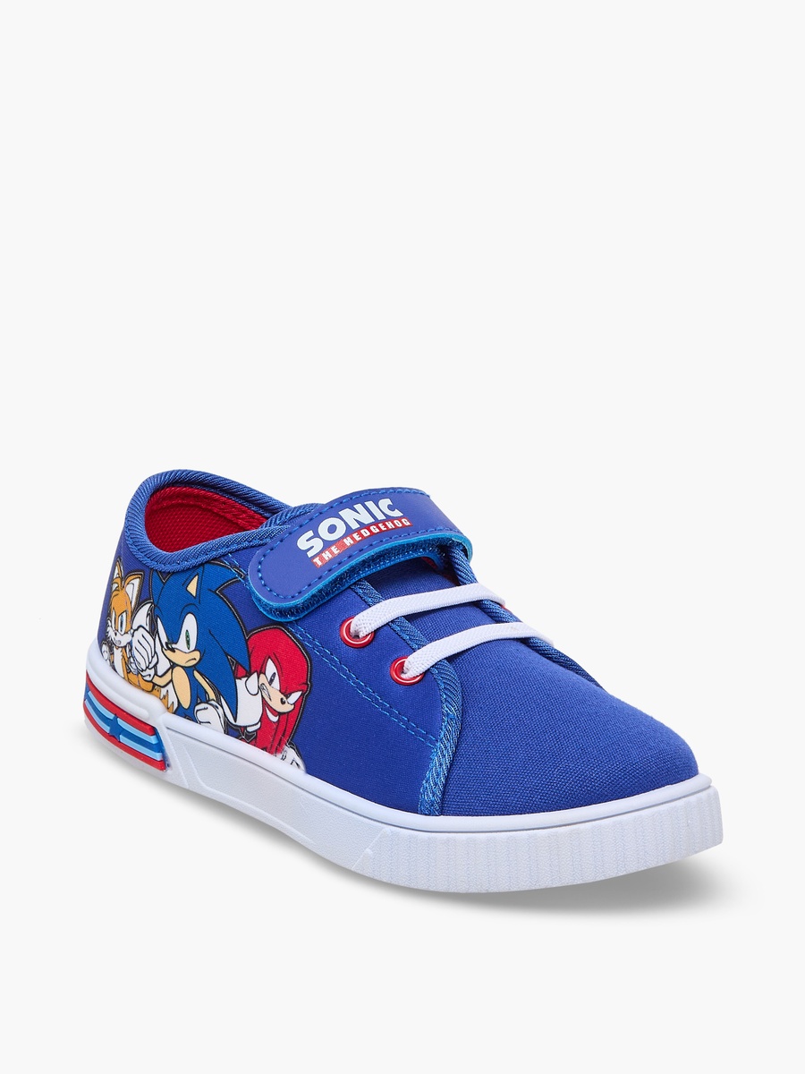 Boys Hook and Loop Ankle Sneakers