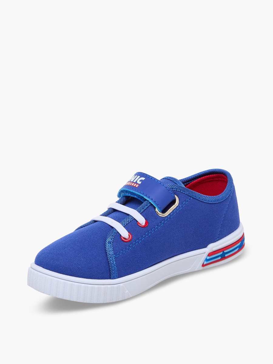 Boys Hook and Loop Ankle Sneakers