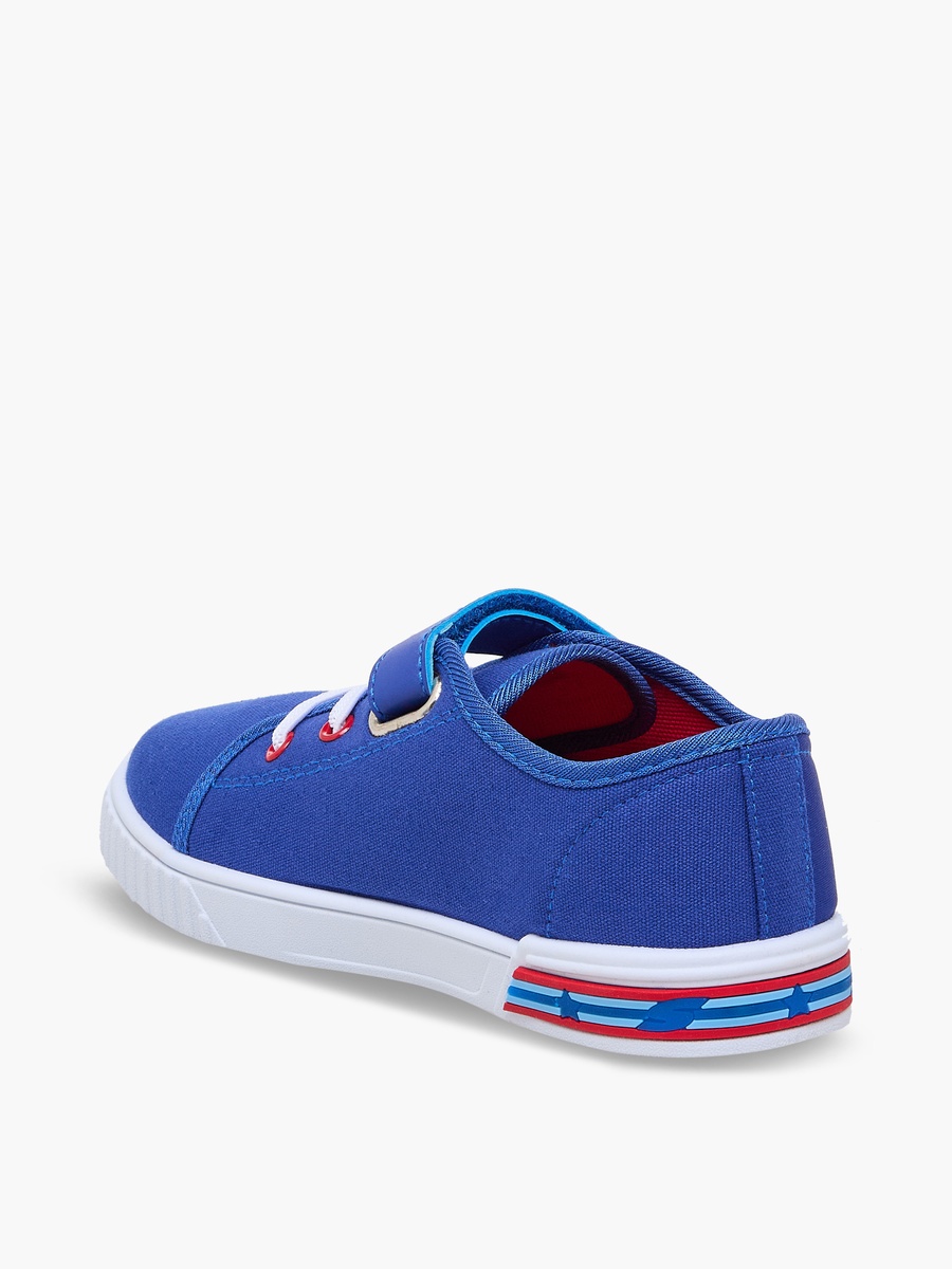Boys Hook and Loop Ankle Sneakers