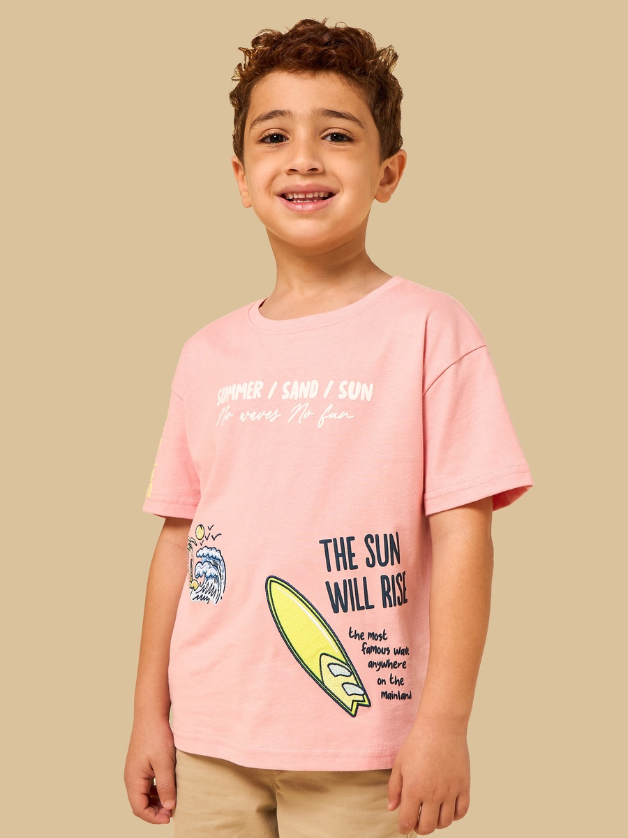 Slogan Print T-Shirt