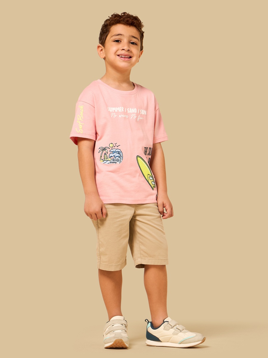 Slogan Print T-Shirt
