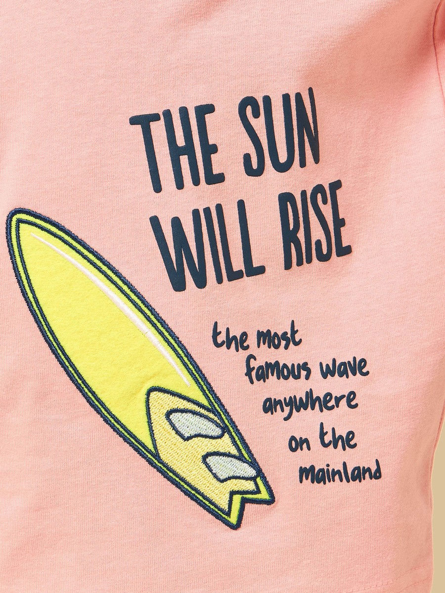 Slogan Print T-Shirt