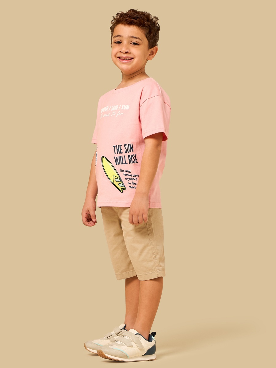 Slogan Print T-Shirt